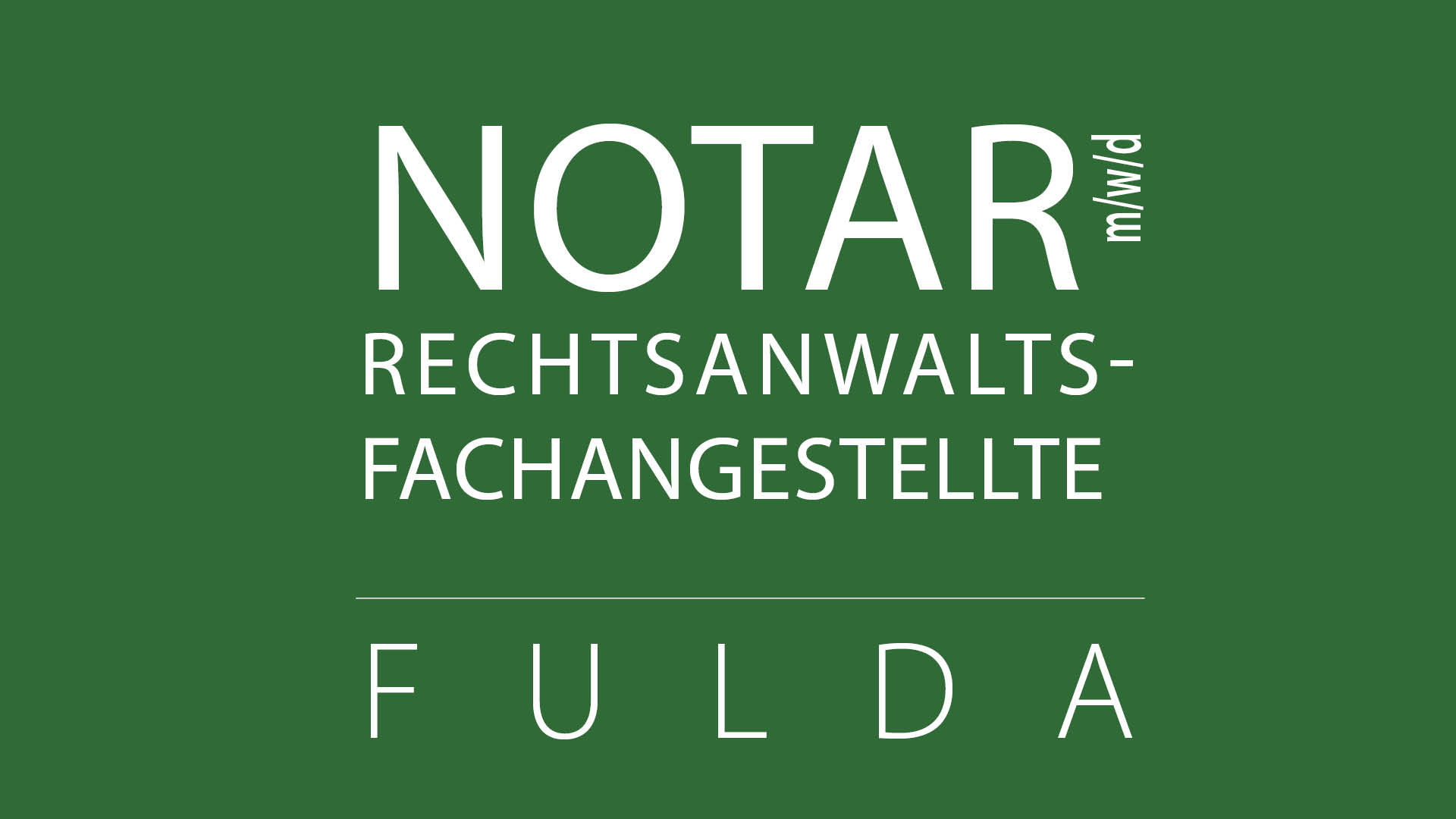 REchtsanwalts-und Notarfachangestellte Fulda