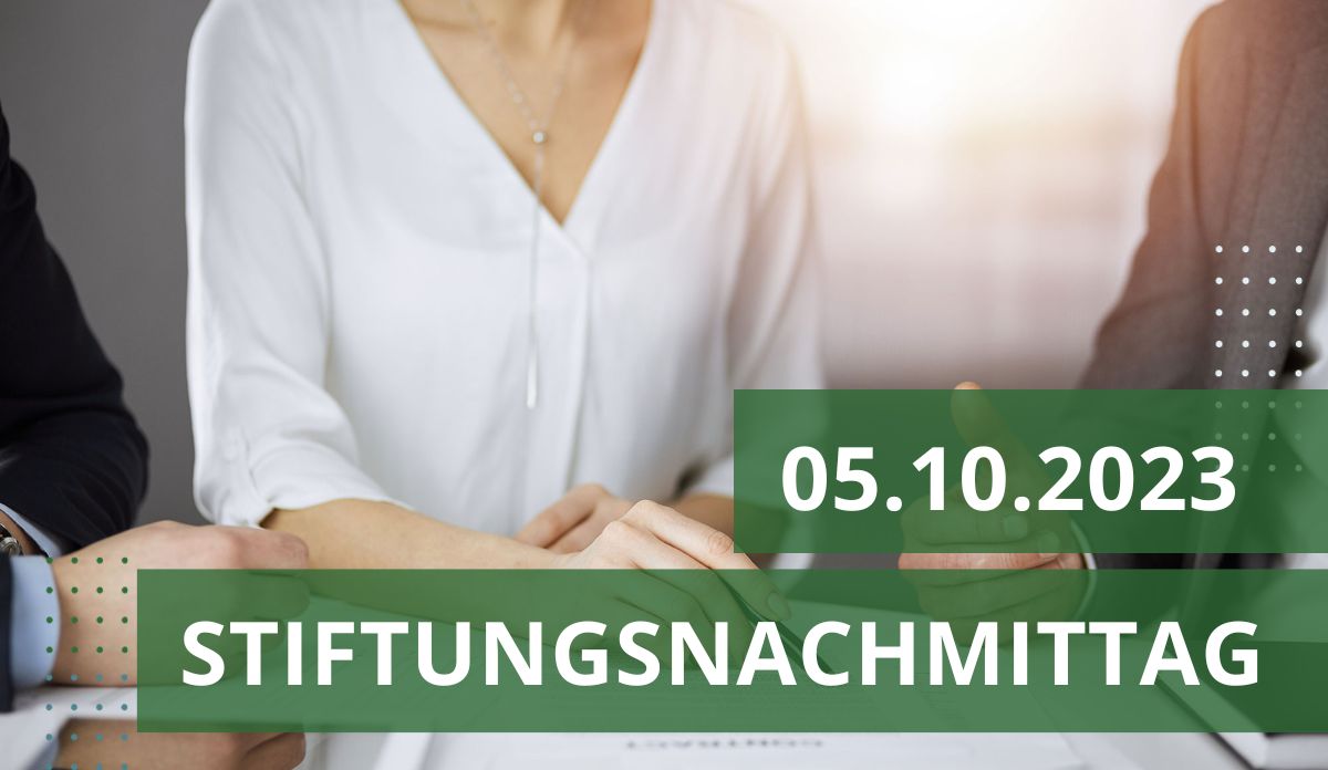 Würzburger Stiftungsnachmittag am 05.10.2023