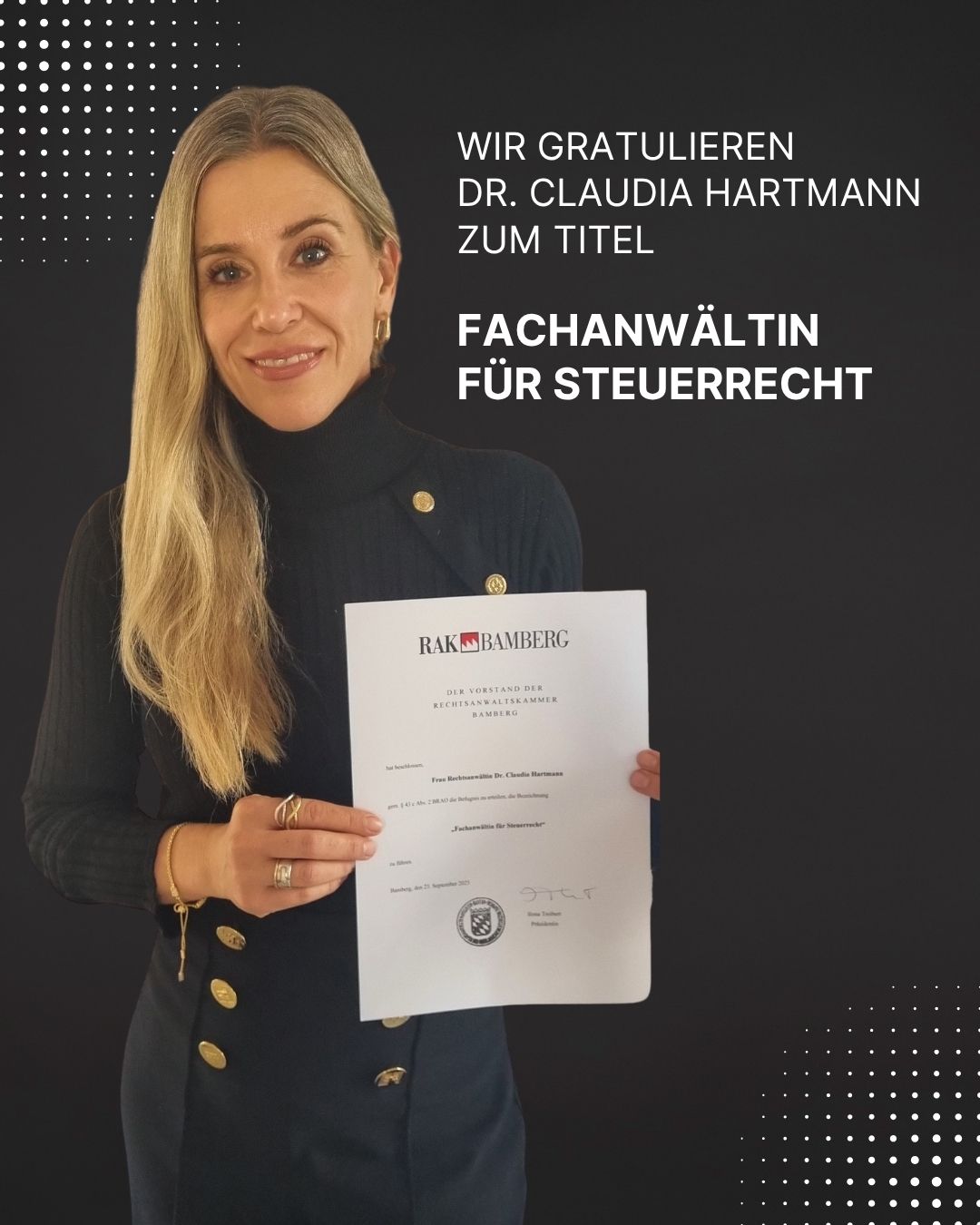 fachanwältin steuerrecht Dr. Claudia Hartmann, Fachanwältin für Steuerrecht in Würzburg