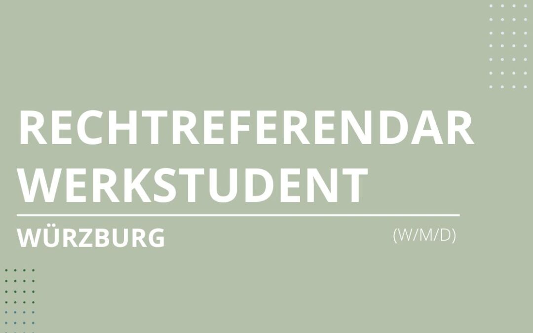 Rechtsreferendar Stellenangebote