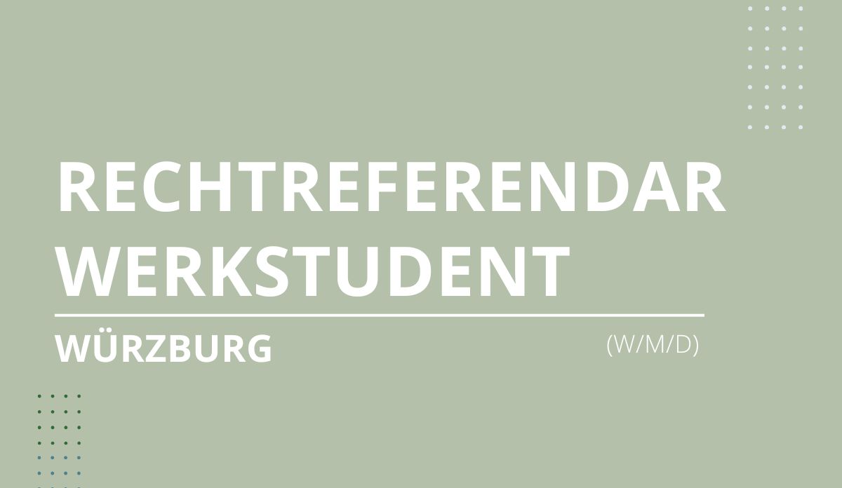 Rechtsreferendare Würzburg